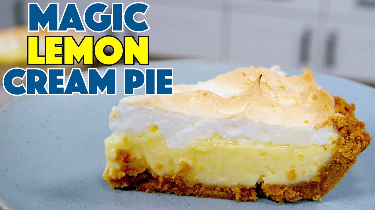 🍋 1930 Magic Lemon Cream Pie Recipe 🍋 Glen & Friends Cooking