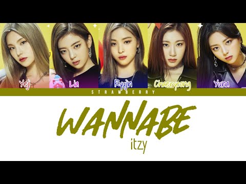 Itzy - Wannabe [English Version] (Color Coded Lyrics)