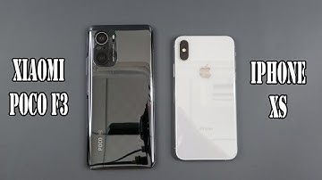 Poco F3 vs iPhone XS | SpeedTest and Camera comparison