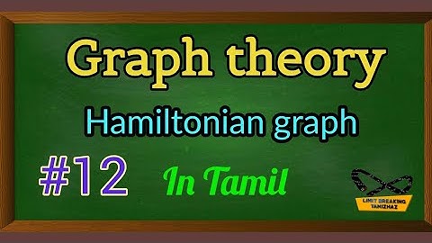 Hamiltonian graph | Hamilton path | Hamilton cycle | With examples | Graph theory