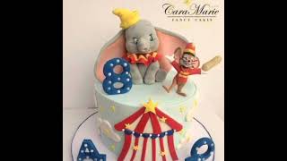 How to make Dumbo fondant cake topper tututorial