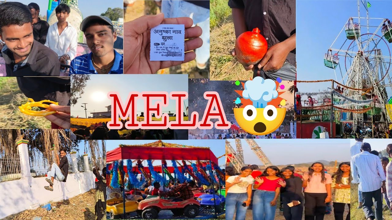 मेला व्लॉग: सवारी, खाना, girl's और लगातार मस्ती! 🎡 || #subscribe #melavlogvideo #trending #vlog 