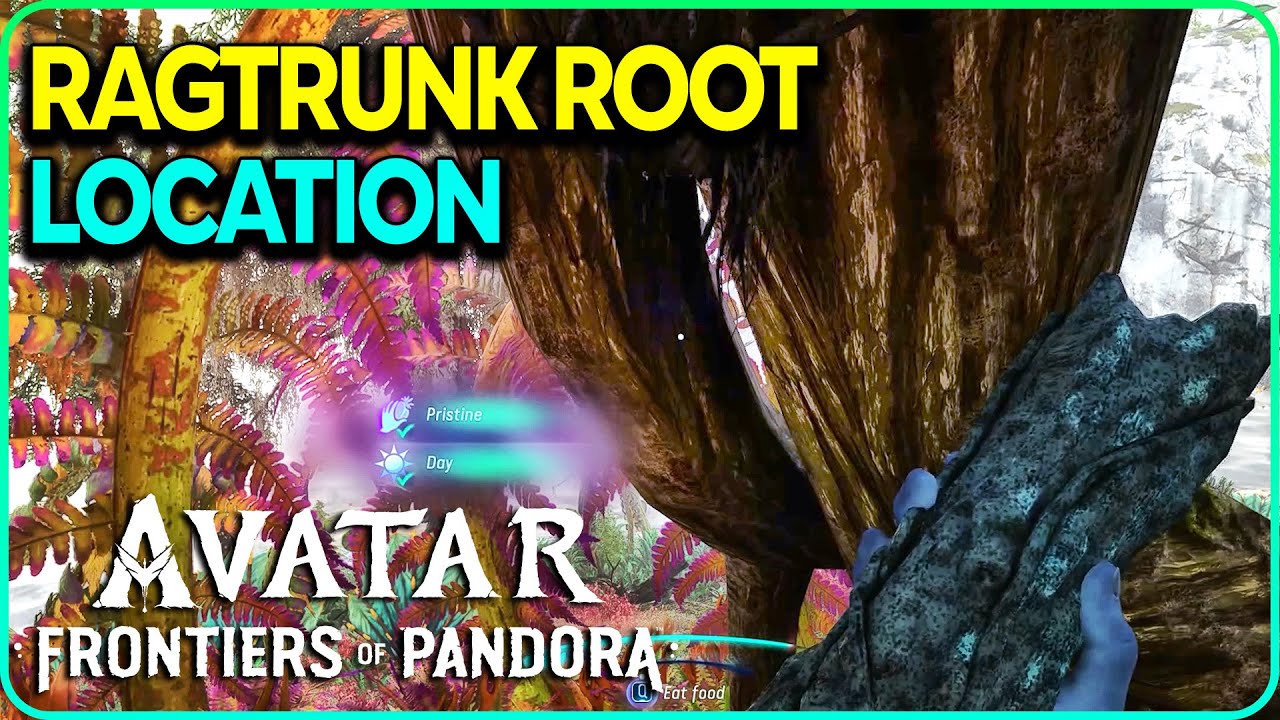 Ragtrunk Root Location Avatar Frontiers of Pandora - YouTube