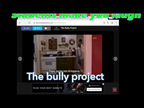 the bully project | with students make you laugh and with the movie and ...