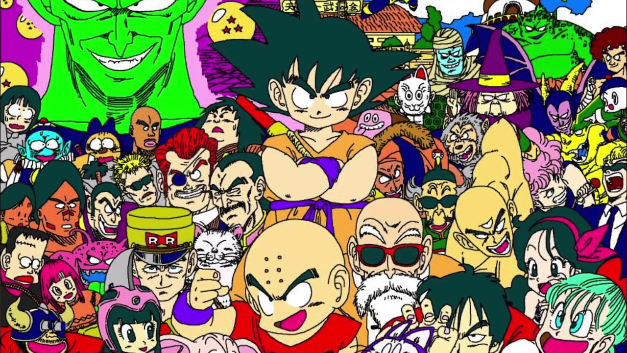 初期ドラゴンボールOP】摩訶不思議アドベンチャー【カラオケ】 - YouTube