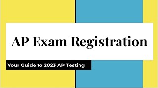 AP Exam Registration