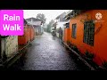 Walking in the Rain (Eps-28) at Kampung Pandan, the Village located in Kuala Lumpur, Malaysia.