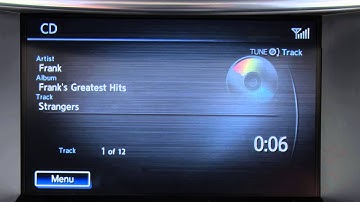 2015 Infiniti QX60 HEV - Audio System with Navigation (if so equipped)