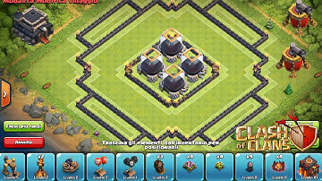 Clash Of Clans - Amazing TH9 Dark Elixir Farming Base