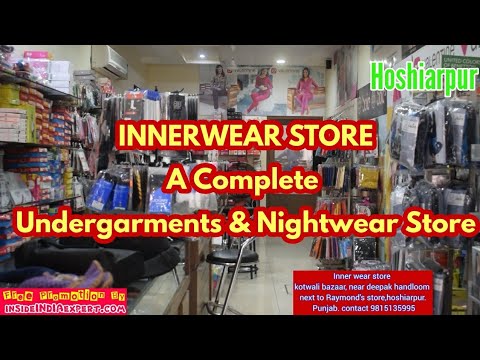 INNERWEAR STORE : A Complete Undergarments & Nightwear Store in