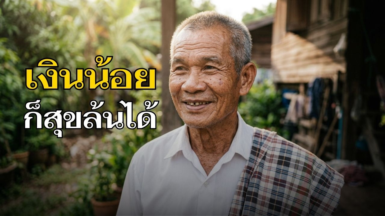 เงินเก็บน้อยไม่ใช่ปัญหา! แค่มี 5 ทัศนคตินี้ ชีวิตหลังเกษียณก็เป็น 