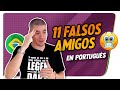 😱 11 Falsos amigos en Portugués 🇧🇷  que te harán pasar vergüenza 😳