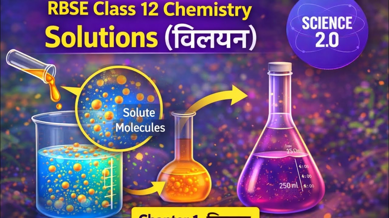 Solutions | कक्षा 12 रसायन विज्ञान | RBSE Chapter 2 |