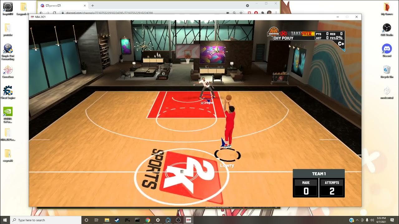 HOW TO GET INSTANT TAKEOVER WITH EASYPARK 2K21 YouTube