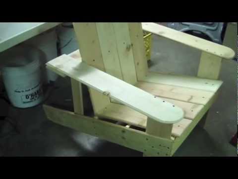 How to Build Cheap Adirondack Chair Idiots Guide to Wood Working 