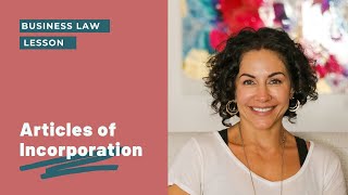 Articles of Incorporation