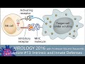 Virology Lectures 2016 #13: Intrinsic and Innate Defenses