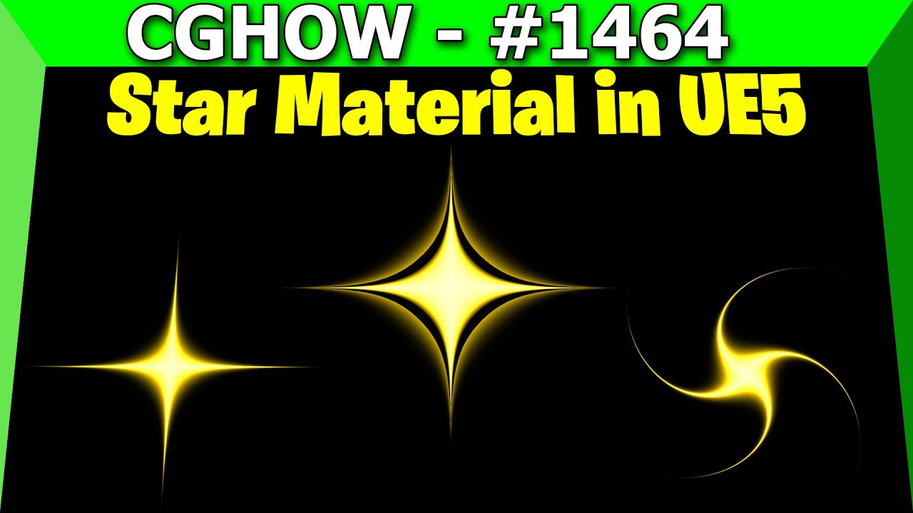 Sneak Peek: Star Material Creation in UE5