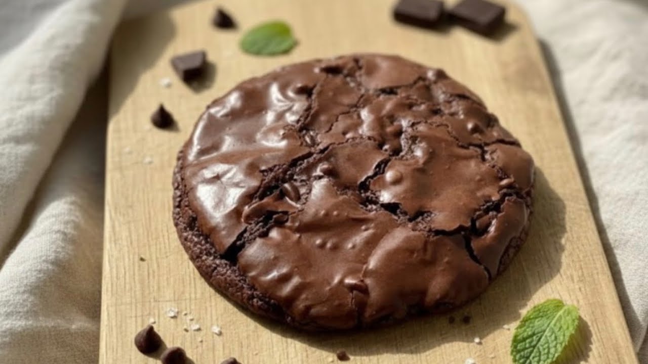 Perfect Crinkle-Top Brownie Cookies | Soft, Chewy & Chocolaty Treats