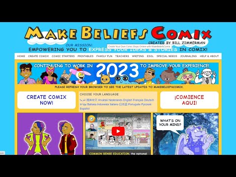 მანანა ჯაყელი - კომიქსების შექმნა - კიდევ ერთი შესანიშნავი ვებინსტრუმენტი - Make beliefs Comix