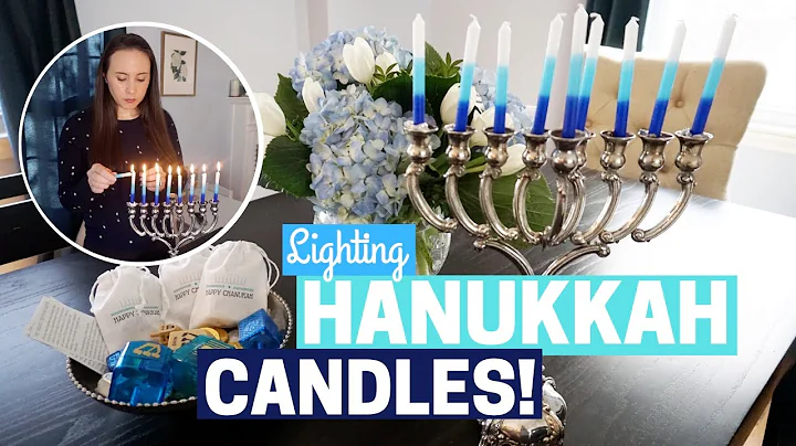 HOW TO LIGHT HANUKKAH CANDLES!