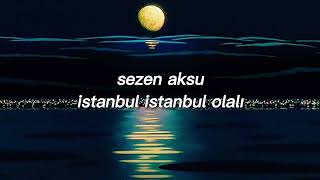 Sezen Aksu - Istanbul Istanbul Olalı Slowed+Reverb