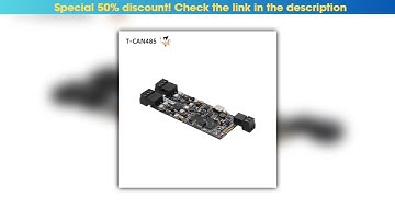 Hot Picks LILYGO® T-CAN485 ESP32 Industrial Control Module CAN RS-485 TF Card WIFI Bluetooth Wirele