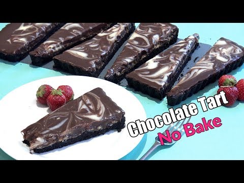 NO-BAKE Chocolate Tart Recipe