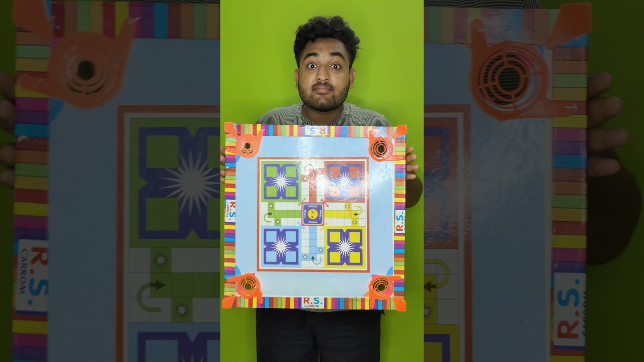 Carrom Board लेकर आ गया 😱 Wait for end #shorts