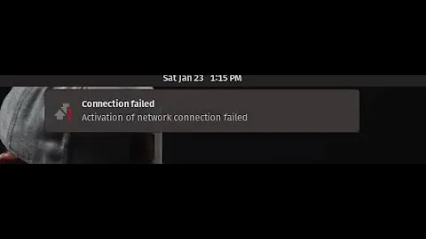 How to fix wifi | Connection failed | Activation of network connection failed | pop OS!