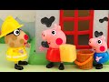 Cleaning up after a fire, Peppa Pig TV, New Peppa