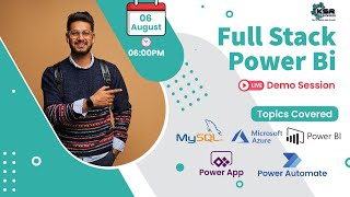 Live Master Class on Full Stack Power Bi (Power BI, ADF, Power Apps & Power Automate)