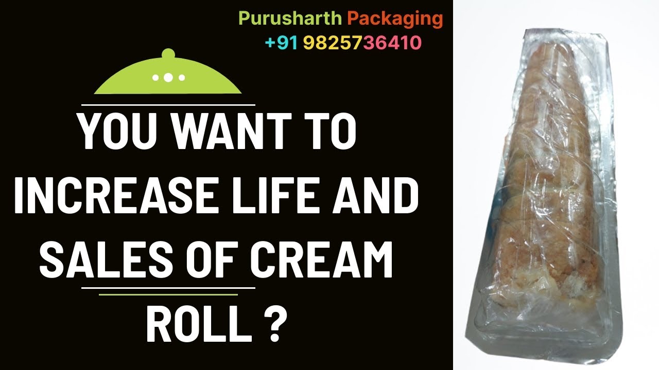 Two Cream Roll packing Machine II cream roll packing machine II Bakery Products Packing machinery