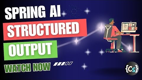 Structured Output Using Spring AI | Spring AI | Learn Structured Output Converter