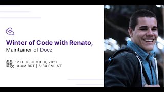 Winter Of Code With Renato Benkerdorf, Maintainer @ Docz screenshot 1