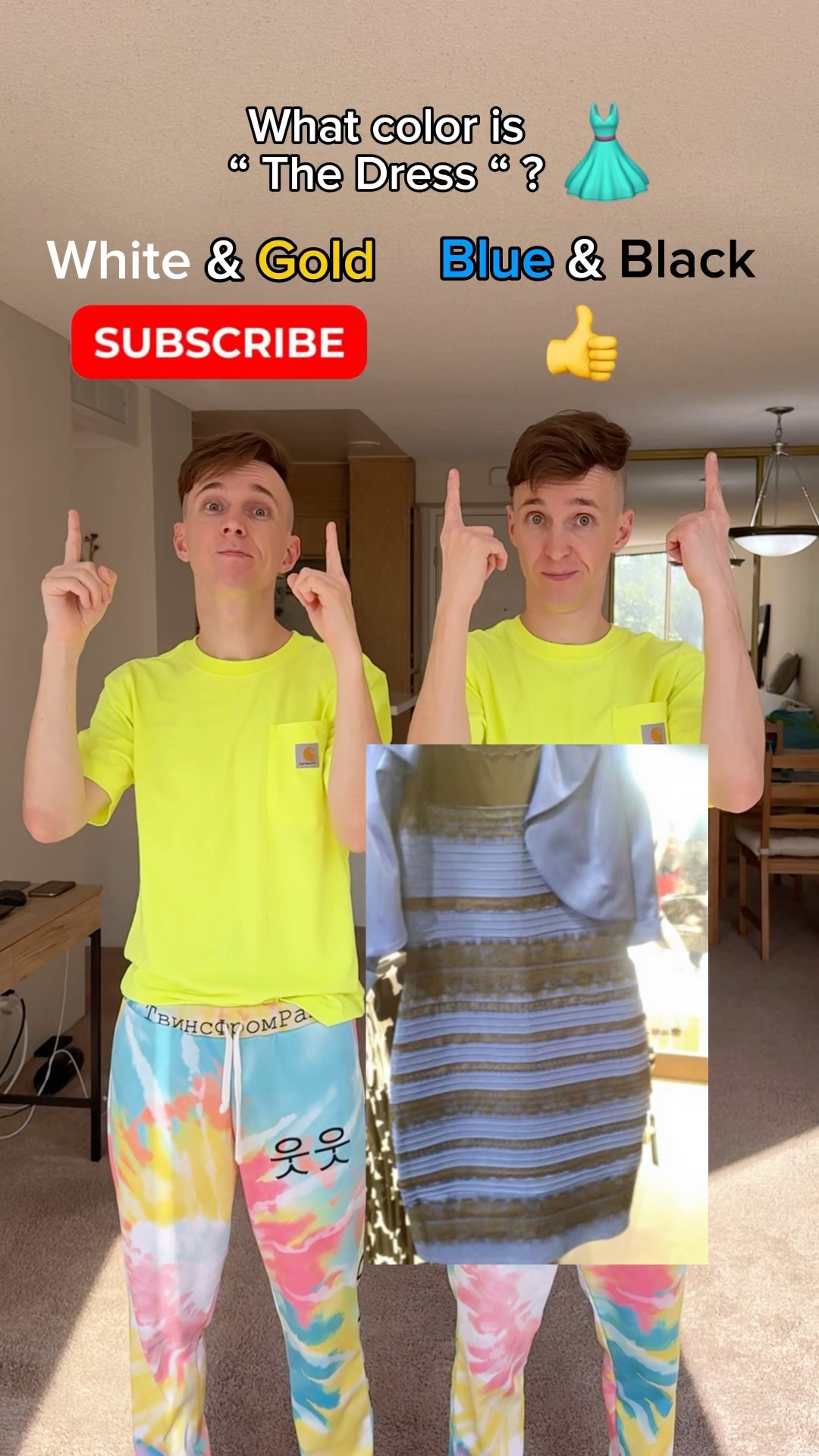 What color is “ The Dress “ ? ?? #dress