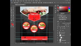 درس تصميم منيو احترافي قابل للطباعة كورس الدعاية والطباعة |  creative restaurant menu design
