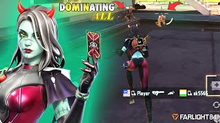 THIS LUCINDA SKINS DOMINATING ALL HEROS | SOLO VS SQUAD | FARLIGHT 84 (GAMEPLAY)