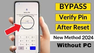 How To Bypass Verify Pin After Factory Reset 2024 | Mobile Ko Bypass Kaise Karen | Raihan Tech