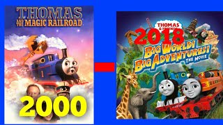Evolution Of Thomas & Friends Movies 2000 - 2018