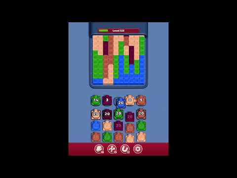 Color Block Crush Levels 521-522-523-524-525-526-527-528-529-530