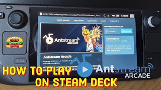 Antstream Arcade on the Steam Deck! screenshot 3