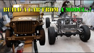 4x4 Willys Mini Jeep Car Build Willys EP 12. Jeep Grill Metal Fabrication Metal Work Restoration