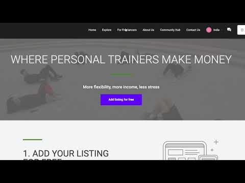 Fitee- How to create a listing