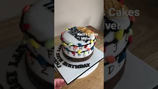 Stranger things cake