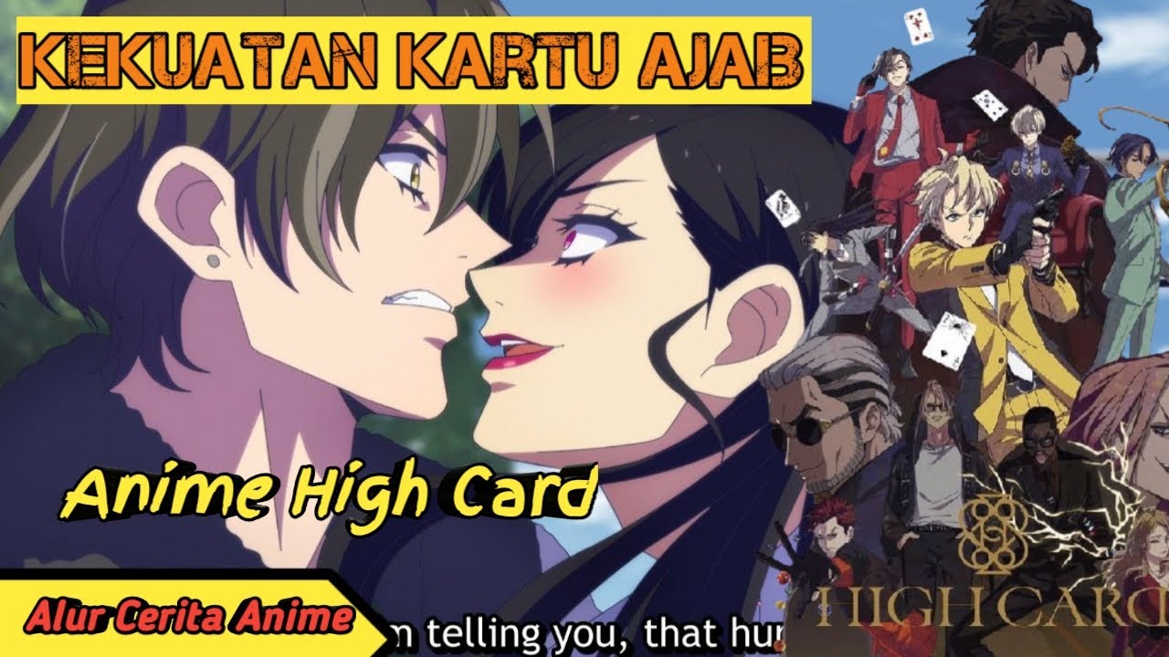 DVD Anime High Card: ハイカード - Complete TV Series Vol 1-12 End with English  Sub, high card anime - thirstymag.com