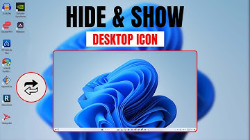 How to Hide and Show Desktop Icons in Windows 11 PC | Easy Way to Hide Desktop Icons