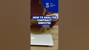 How To Analyze Contract Disputes? #contract #law