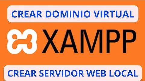 Crear un DOMINIO VIRTUAL y SERVIDOR WEB Local en Xampp / 2024