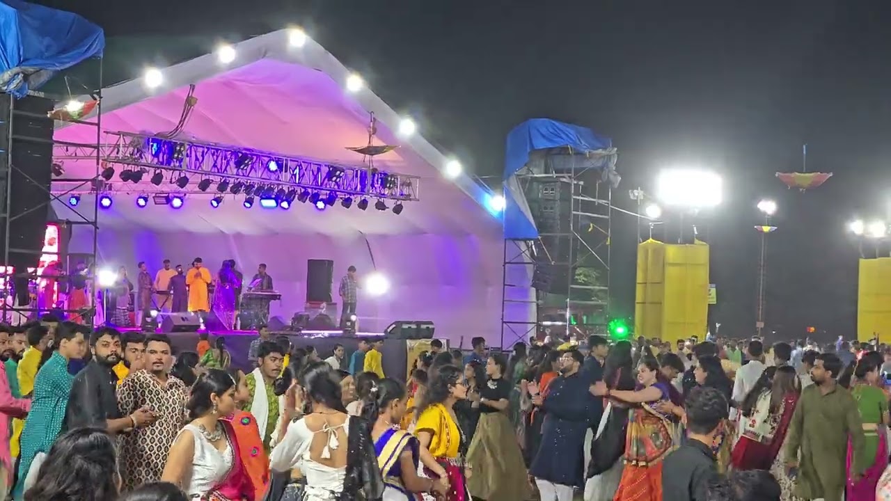 Bharuch Hostel Ground Garba | Bharuch Navaratri 2024